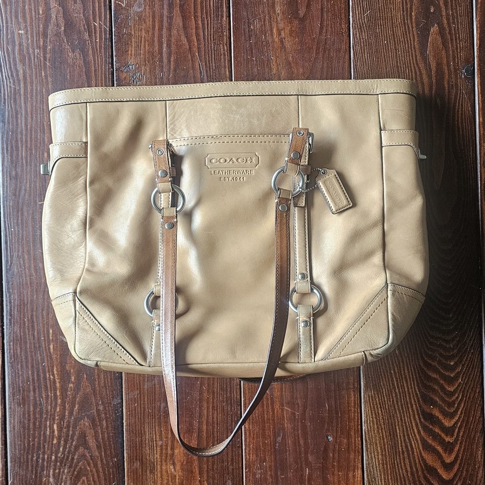 Coach Tan Leather Women's Bag